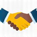 Ikon som representerar ett handslag